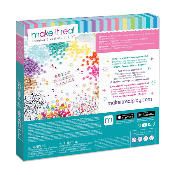 Make It Real Diy Armband Set Alphabet