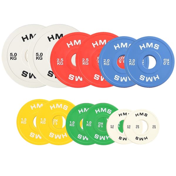 Olympic Bumper Plate Par, 5 kg styck