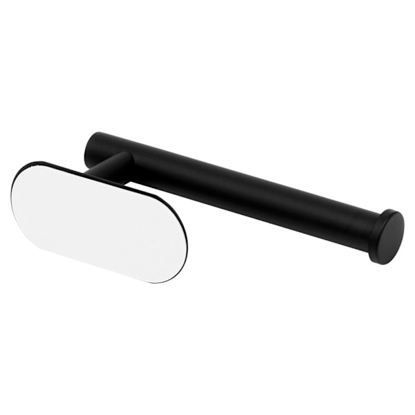 Toiletpapirholder i sort stål