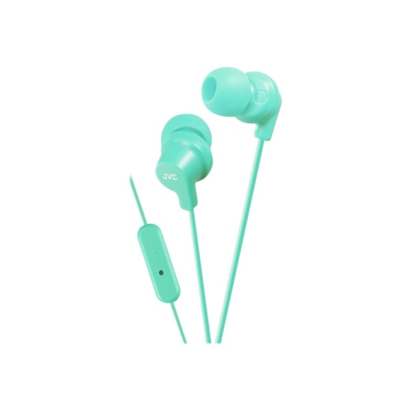 JVC HA-FR15-E - Hörlurar med mikrofon - inuti örat - kabelansluten - 3,5 mm kontakt