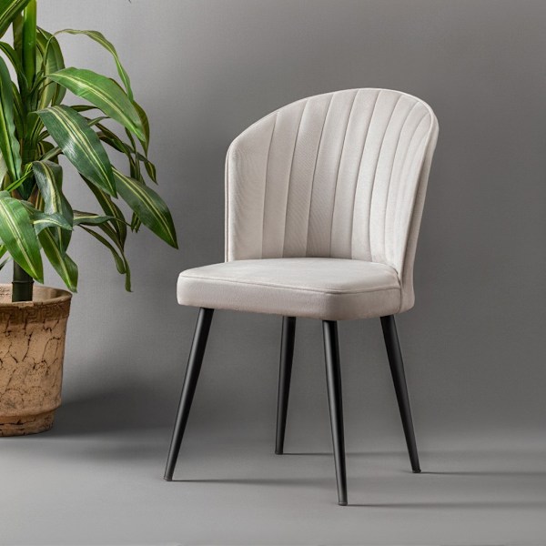 Stolset (2 delar) Rubi - Cream