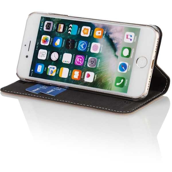 Wave BookCase suojakotelo, iPhone 6 / 6s / 7 / 8 / SE, ruusukulta
