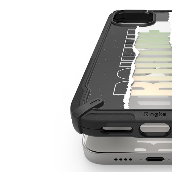Panssaroitu kotelo rungolla iPhone 12 mini Fusion X Design Routine musta
