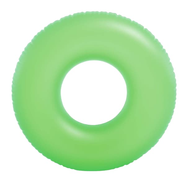 Neon simring, diameter 91 cm - INTEX 59262 grön