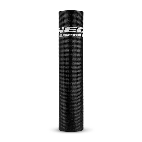 Træningsmåtte Neo-Sport 173 x 61 cm - Sort