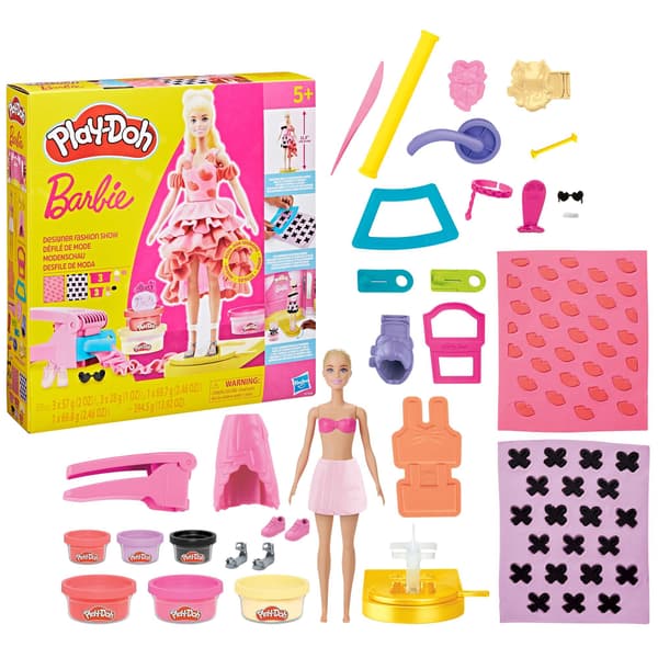 Barbie Designer Modeshow Play-Doh Sæt med Tilbehør