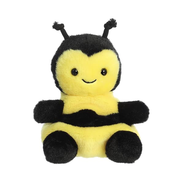 Bee Plys legetøj, 12 cm, bløde og nuttede håndfladevenner