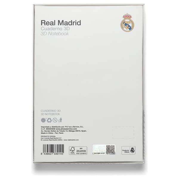 Real Madrid A5 notesbog