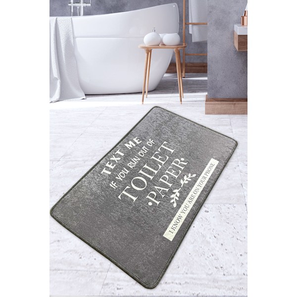 Bathmat WC - harmaa