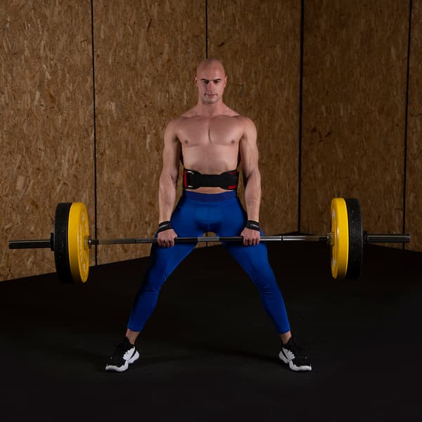 Træningsbælte, størrelse S, justerbart fitnesstilbehør