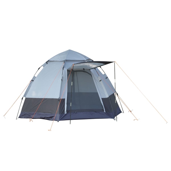 Outsunny Camping Teltta 3-4 hengen teltta Perheteltta Dome Teltt
