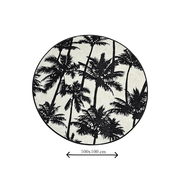 Bademåtte Palm Djt