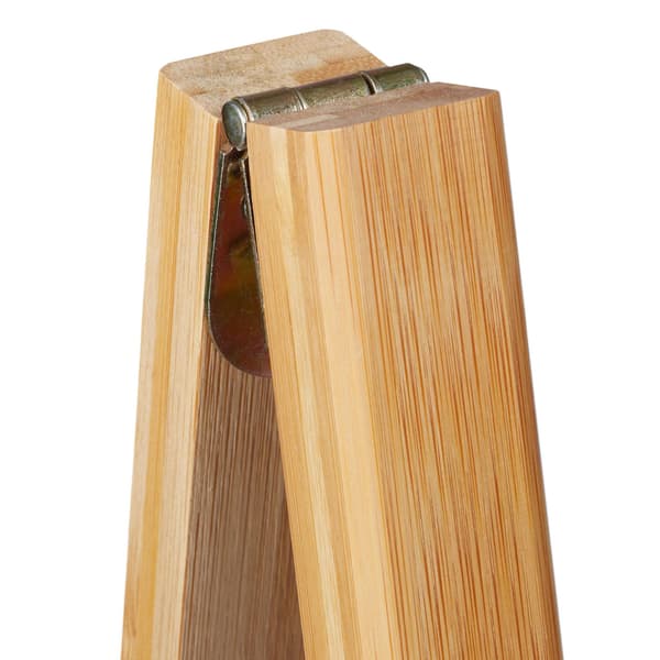 Håndklædestige bambus foldbar