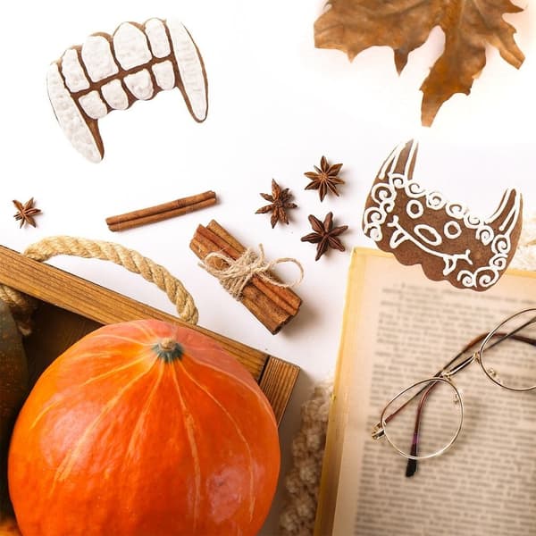 Pepparkaksform Vampyrtänder Rostfritt Stål Diskmaskinsäker