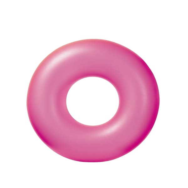 Neon svømmering, diameter 91 cm - INTEX 59262 pink