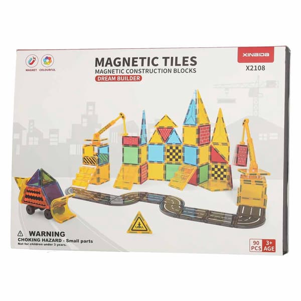 3D magnetiske byggeklodser, 90 dele