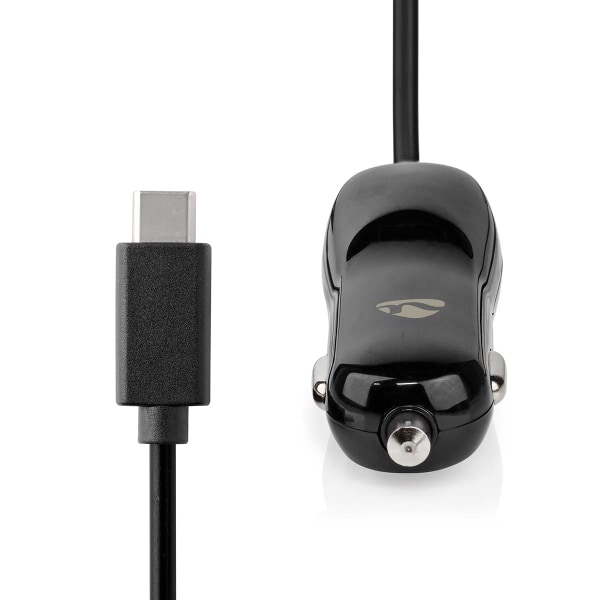 Billaddare | 18 W | 1x 3.0 A | Antal utgångar: 1 | USB-C™ (Fast) Kabel | 1.00 m | Single Voltage Output