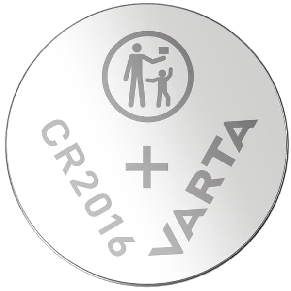 CR2016 3V litium-nappiparisto 2 kpl
