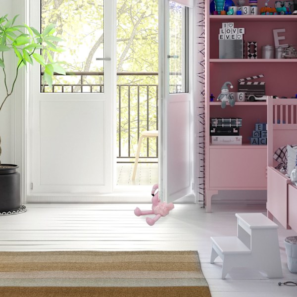 Dörrstopp flamingo