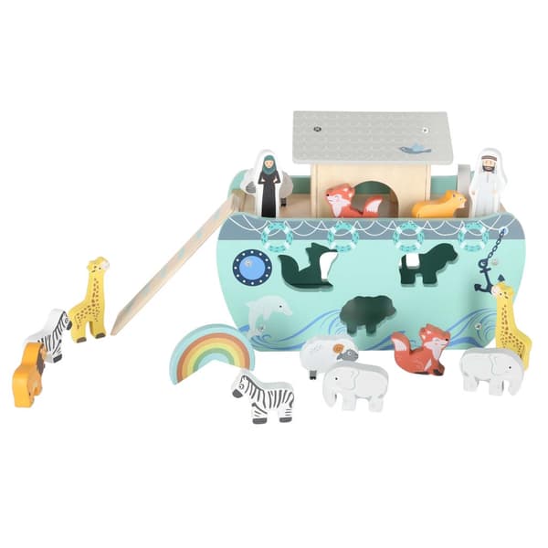 Træformssorterer, Noahs Ark dyresæt, 20 dele
