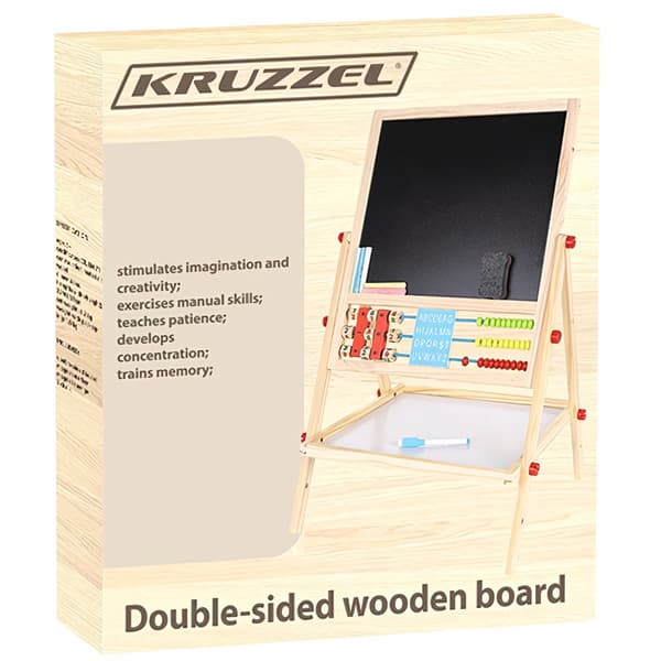 Dobbeltsidet træplade Kruzzel 22472