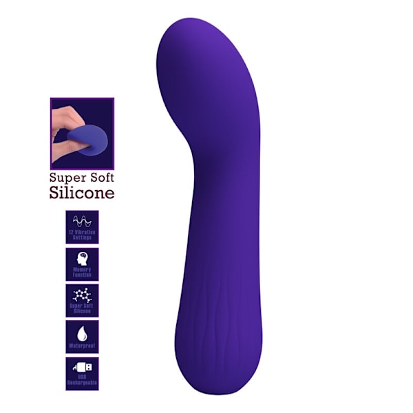 Pretty Love - Faun Uppladdningsbar Vibrator Lila