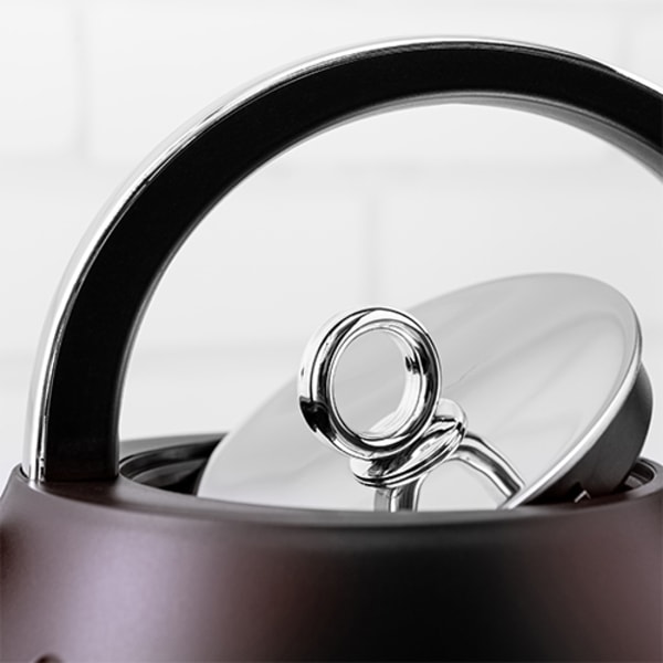 ELDOM C245 sladdlös vattenkokare, svart, 1,7 L