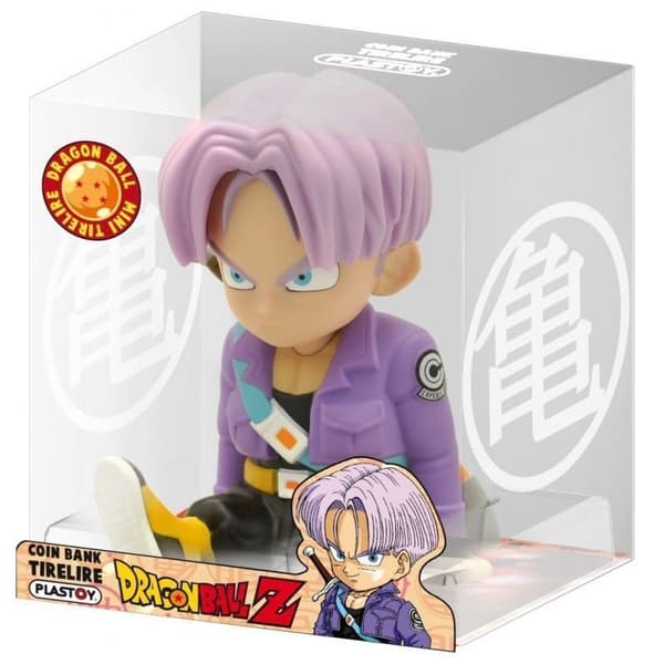Dragon Ball Trunks sparbössa figur 15cm