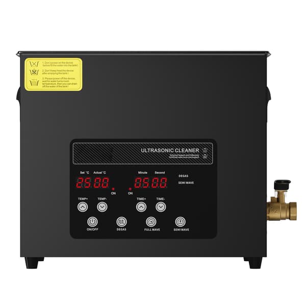 10L ultralydsrenser, 40kHz digital varmetimer