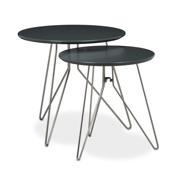 Dukat bord med 3 metallben