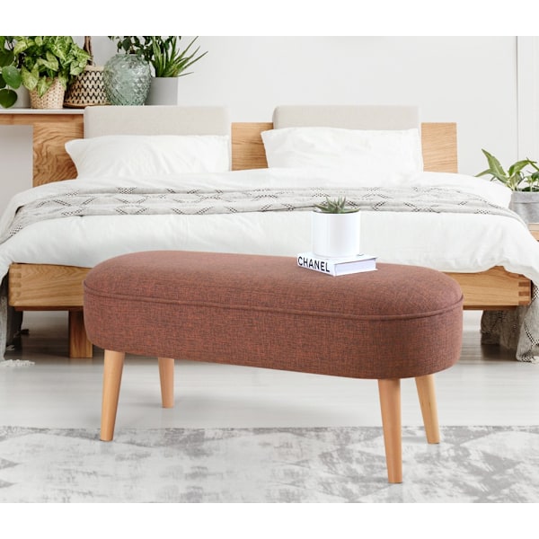 Pouff Lednok - Claret Red