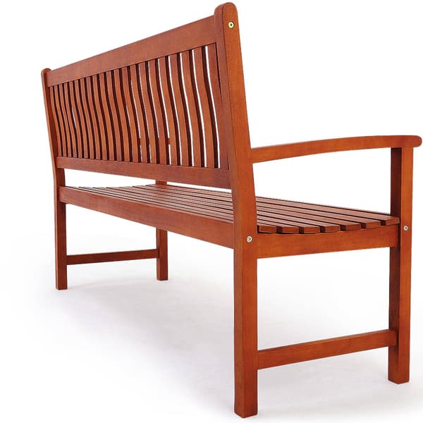 Trädgårdsbänk i eukalyptusträ, 152x55x90cm, FSC-certifierad