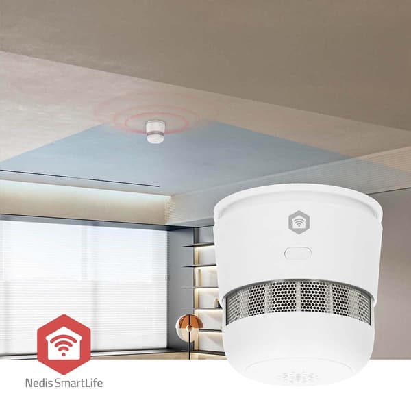 Zigbee 3.0 Røgdetektor, Batteridrevet, 10 års sensor