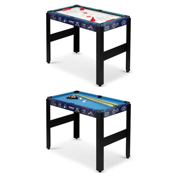 Multispillebord 12i1 106x59x90 cm NS-801 sort