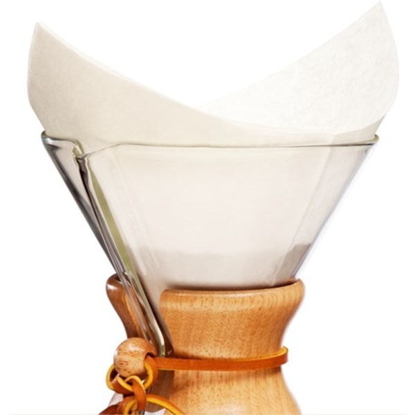 Chemex Pre-folded Square - filterpapper, 100 st