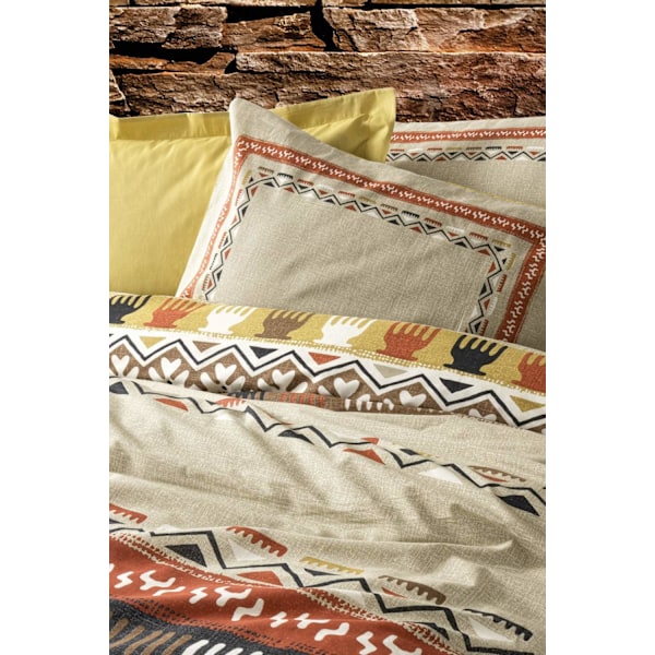 Ranforce Single Quilt Cover Set Magnus - Senap