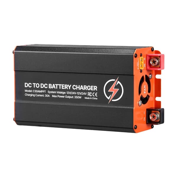 DC til DC-oplader med MPPT, 30A 350W, solcellegeneratorindgang