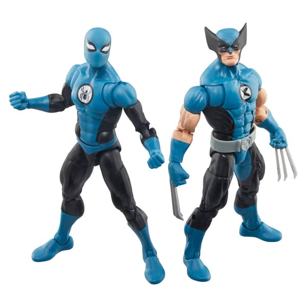 Marvel Superheltefigurpakke: Wolverine, Spiderman, 15 cm