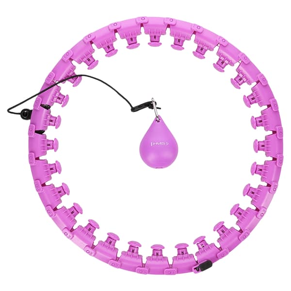 Plus Size vægtet hula bøjle, violet