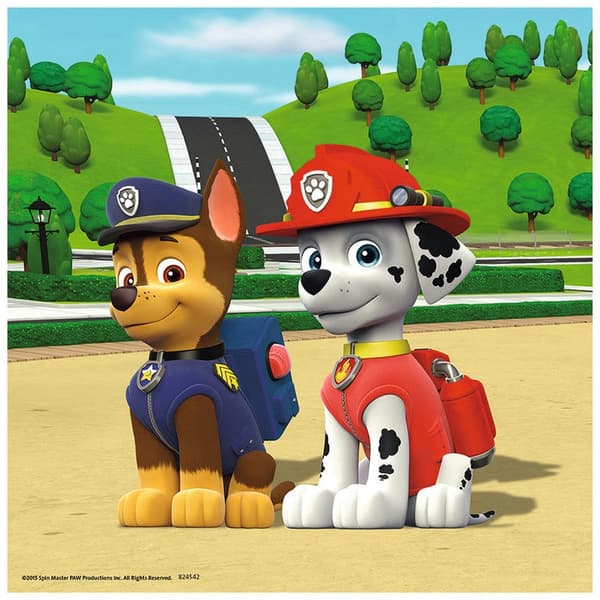 Paw Patrol-pussel 3x49 bitar
