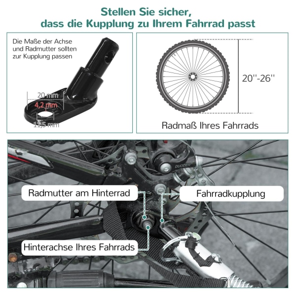 3 I 1 Børnetrailer Aluminium Jogger Cykeltrailer Til 2 Børn Med