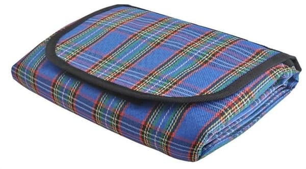 Picnicmåtte 145x180 basic - blå