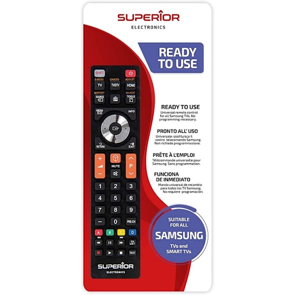 Universal fjärrkontroll Samsung Svart