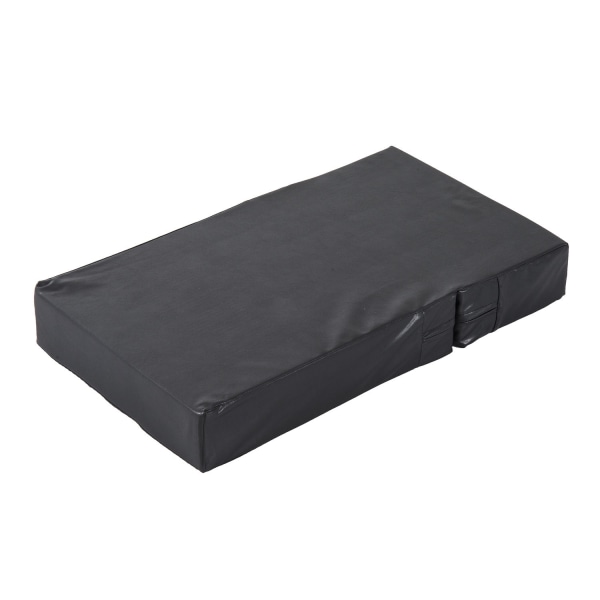 Pet Stairs Kokoontaitettava Lemmikkimatto, 2 Askelmaa, Koiran Portaat Kissoille Ja Koirille, Musta, L45Xl39Xk20Cm