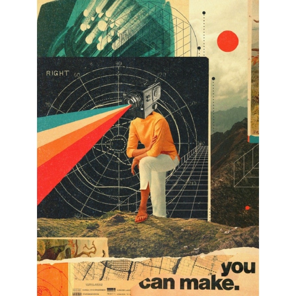 You Can Make It Right - 30x40 cm