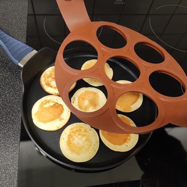 Perfekt Rund Form för Stekta Ägg och Pannkakor