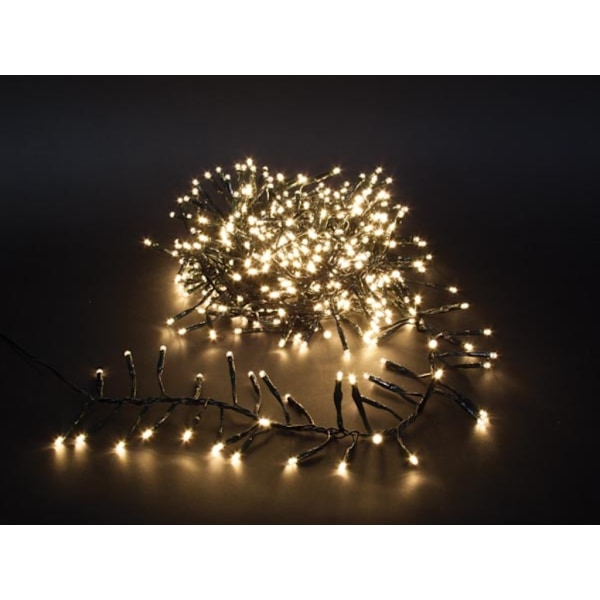 Twistlight Led - 6 M - 510 varmhvide lamper - sort ledning - 31V