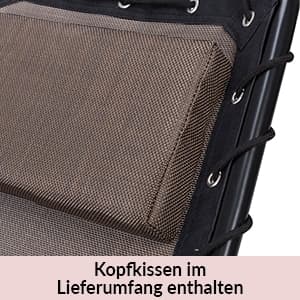 Relax Lounge med gyngefunktion, ergonomisk design