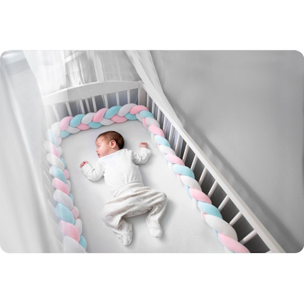 Sengetæppe Ricokids 3m - Blå/Pink