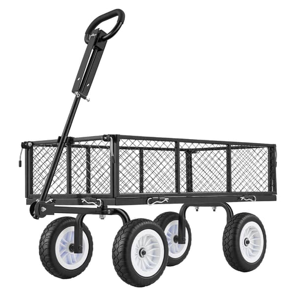 Havevogn 400 kg, stålvogn, 10-tommer dæk